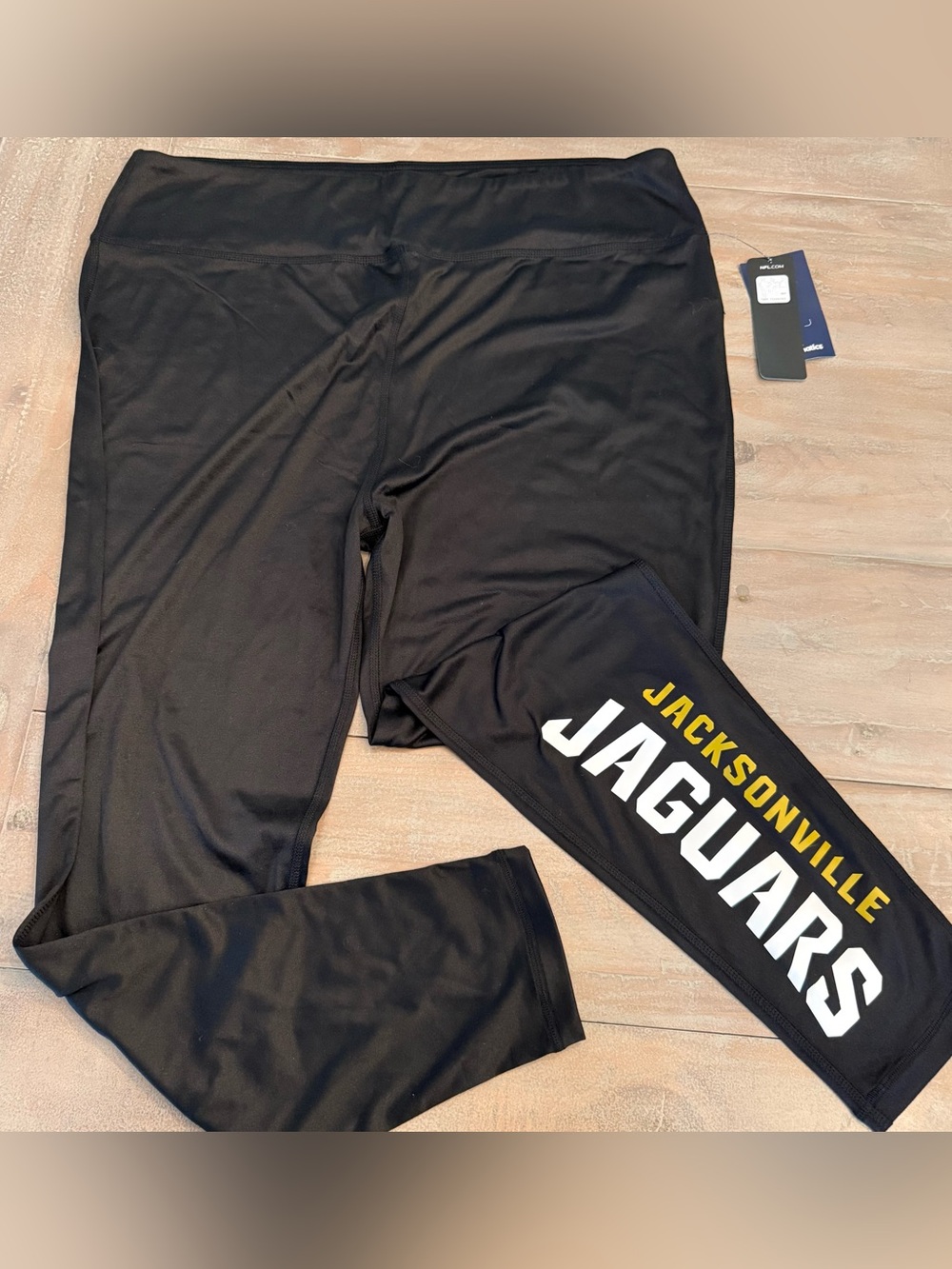 Fanatics Jacksonville Jaguars Black Leggings Womens Sz 2XL NWT